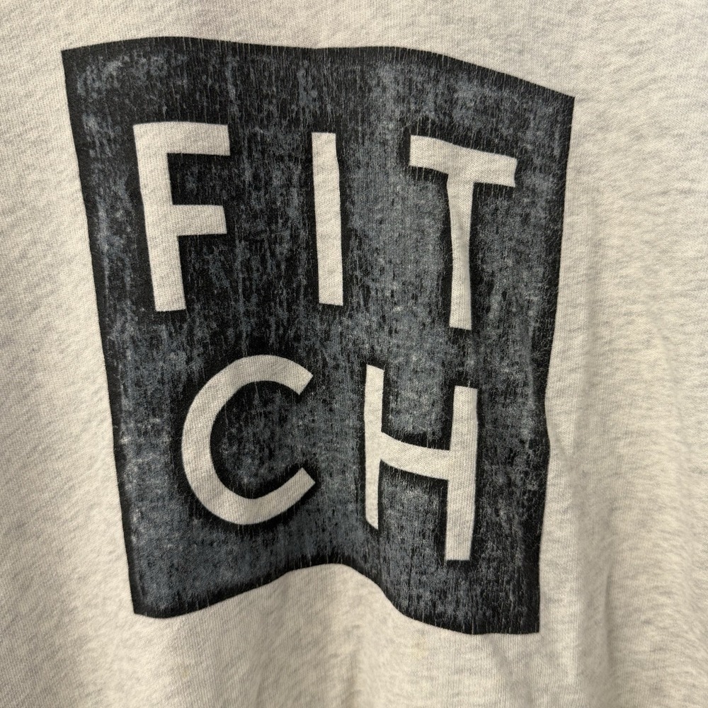 Abercrombie & Fitch Graphic Light Weight Crewneck Sweatshirt Mens Size XS/Small - Picture 3 of 12